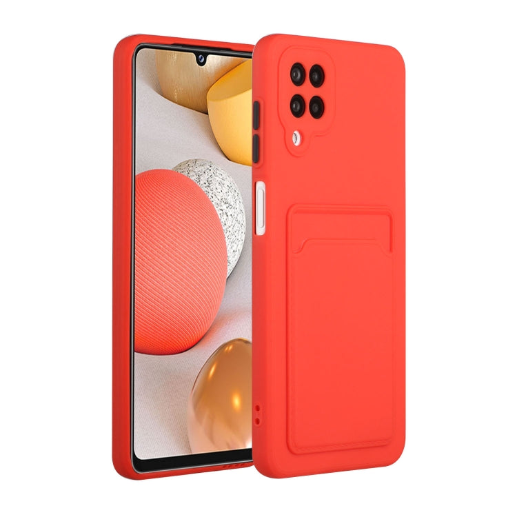 Card Slot Design Shockproof TPU Protective, For Samsung Galaxy A01, For Samsung Galaxy A02, For Samsung Galaxy A12 5G, For Samsung Galaxy A32 4G