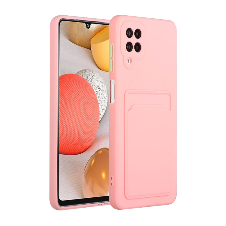 Card Slot Design Shockproof TPU Protective, For Samsung Galaxy A01, For Samsung Galaxy A02, For Samsung Galaxy A12 5G, For Samsung Galaxy A32 4G