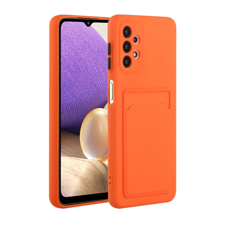 Card Slot Design Shockproof TPU Protective, For Samsung Galaxy A01, For Samsung Galaxy A02, For Samsung Galaxy A12 5G, For Samsung Galaxy A32 4G