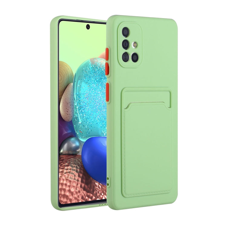 Card Slot Design Shockproof TPU Protective, For Samsung Galaxy A32 5G, For Samsung Galaxy A51 5G, For Samsung Galaxy A52 5G / 4G, For Samsung Galaxy A71 5G