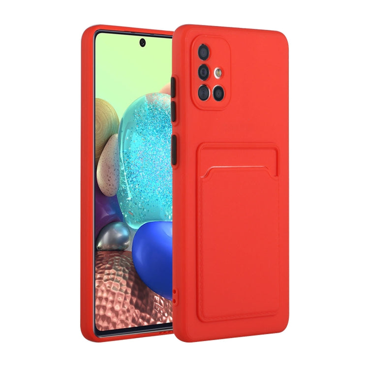 Card Slot Design Shockproof TPU Protective, For Samsung Galaxy A32 5G, For Samsung Galaxy A51 5G, For Samsung Galaxy A52 5G / 4G, For Samsung Galaxy A71 5G