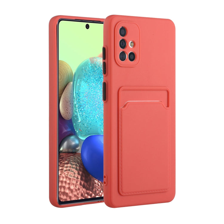 Card Slot Design Shockproof TPU Protective, For Samsung Galaxy A32 5G, For Samsung Galaxy A51 5G, For Samsung Galaxy A52 5G / 4G, For Samsung Galaxy A71 5G