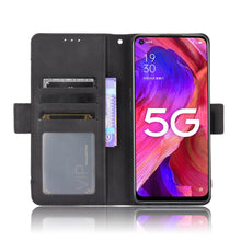 Load image into Gallery viewer, Skin Feel Calf Pattern Horizontal Flip Leather Case with Holder &amp; Card Slots &amp; Photo Frame, For OPPO A54 5G / A74 5G / A93 5G, For OPPO A55 5G / A53s 5G, For OPPO A74 4G / F19 4G, For OPPO A94 5G / Reno5Z 5G / F19 Pro+ 5G                               ...