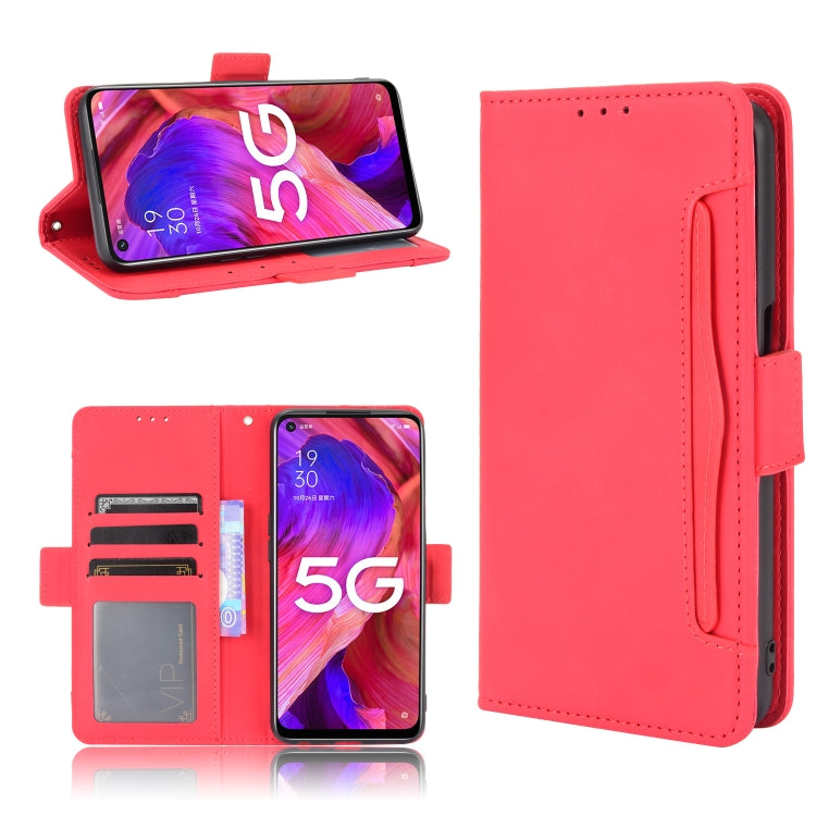 Skin Feel Calf Pattern Horizontal Flip Leather Case with Holder & Card Slots & Photo Frame, For OPPO A54 5G / A74 5G / A93 5G, For OPPO A55 5G / A53s 5G, For OPPO A74 4G / F19 4G, For OPPO A94 5G / Reno5Z 5G / F19 Pro+ 5G                               ...