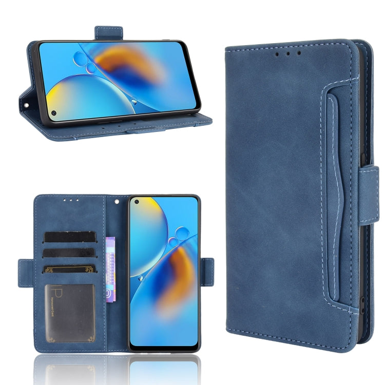 Skin Feel Calf Pattern Horizontal Flip Leather Case with Holder & Card Slots & Photo Frame, For OPPO A54 5G / A74 5G / A93 5G, For OPPO A55 5G / A53s 5G, For OPPO A74 4G / F19 4G, For OPPO A94 5G / Reno5Z 5G / F19 Pro+ 5G                               ...