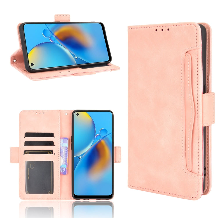 Skin Feel Calf Pattern Horizontal Flip Leather Case with Holder & Card Slots & Photo Frame, For OPPO A54 5G / A74 5G / A93 5G, For OPPO A55 5G / A53s 5G, For OPPO A74 4G / F19 4G, For OPPO A94 5G / Reno5Z 5G / F19 Pro+ 5G                               ...