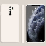Solid Color Imitation Liquid Silicone Straight Edge Dropproof Full Coverage Protective Case, For Xiaomi Redmi 9, For Xiaomi Redmi 9A, For Xiaomi Redmi 10X 4G, For Xiaomi Redmi K20 Pro, For Xiaomi Redmi K30