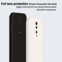 Load image into Gallery viewer, Solid Color Imitation Liquid Silicone Straight Edge Dropproof Full Coverage Protective Case, For Xiaomi Redmi K20, For Xiaomi Redmi Note 9 4G