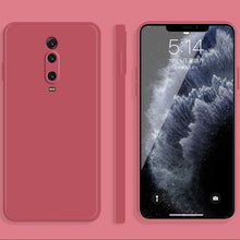 Load image into Gallery viewer, Solid Color Imitation Liquid Silicone Straight Edge Dropproof Full Coverage Protective Case, For Xiaomi Redmi K20, For Xiaomi Redmi Note 9 4G