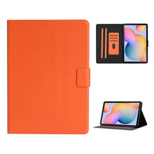 Load image into Gallery viewer, Pure Color Horizontal Flip Leather Case with Card Slots &amp; Holder &amp; Lanyard, For Samsung Galaxy Tab A7 Lite 8.7 (2021) T220