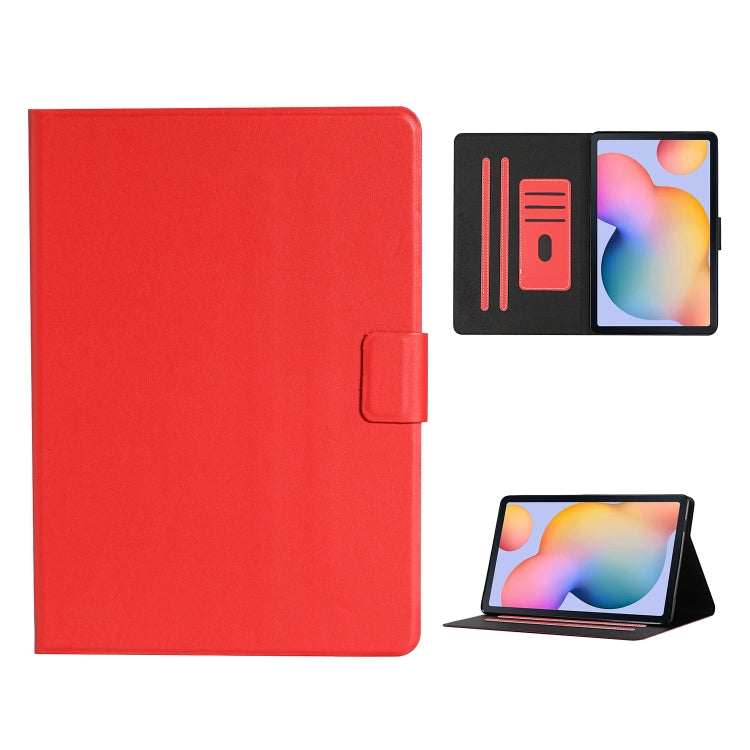 Pure Color Horizontal Flip Leather Case with Card Slots & Holder & Lanyard, For Samsung Galaxy Tab A7 Lite 8.7 (2021) T220