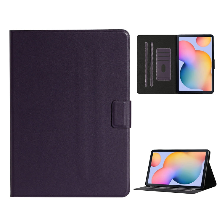 Pure Color Horizontal Flip Leather Case with Card Slots & Holder & Lanyard, For Samsung Galaxy Tab A7 Lite 8.7 (2021) T220
