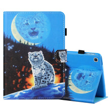 Load image into Gallery viewer, Coloured Drawing Stitching Horizontal Flip Leather Case with Holder &amp; Card Slot, For Samsung Galaxy Tab A7 Lite 8.7 (2021) T220