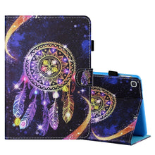 Load image into Gallery viewer, Coloured Drawing Stitching Horizontal Flip Leather Case with Holder &amp; Card Slot, For Samsung Galaxy Tab A7 Lite 8.7 (2021) T220