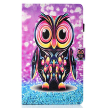 Load image into Gallery viewer, Coloured Drawing Stitching Horizontal Flip Leather Case with Holder &amp; Card Slot, For Samsung Galaxy Tab A7 Lite 8.7 (2021) T220