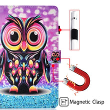 Load image into Gallery viewer, Coloured Drawing Stitching Horizontal Flip Leather Case with Holder &amp; Card Slot, For Samsung Galaxy Tab A7 Lite 8.7 (2021) T220