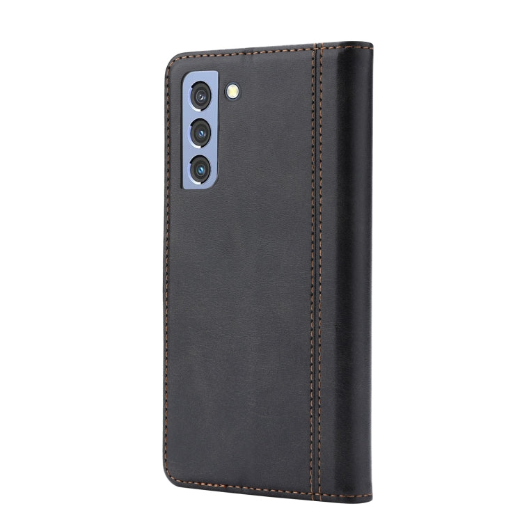 Calf Texture Double Fold Clasp Horizontal Flip Leather Case with Photo Frame & Holder & Card Slots & Wallet, For Samsung Galaxy S21 FE, For Xiaomi Mi 11 Lite, For Xiaomi Mi 11 Pro