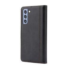 Load image into Gallery viewer, Calf Texture Double Fold Clasp Horizontal Flip Leather Case with Photo Frame &amp; Holder &amp; Card Slots &amp; Wallet, For Samsung Galaxy S21 FE, For Xiaomi Mi 11 Lite, For Xiaomi Mi 11 Pro