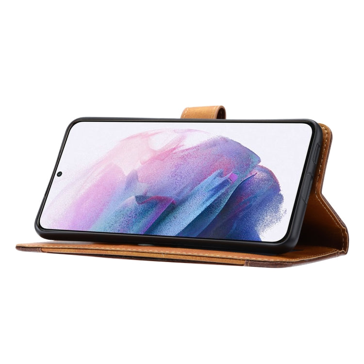 Calf Texture Double Fold Clasp Horizontal Flip Leather Case with Photo Frame & Holder & Card Slots & Wallet, For Samsung Galaxy S21 FE, For Xiaomi Mi 11 Lite, For Xiaomi Mi 11 Pro