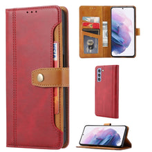 Load image into Gallery viewer, Calf Texture Double Fold Clasp Horizontal Flip Leather Case with Photo Frame &amp; Holder &amp; Card Slots &amp; Wallet, For Samsung Galaxy S21 FE, For Xiaomi Mi 11 Lite, For Xiaomi Mi 11 Pro