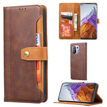 Load image into Gallery viewer, Calf Texture Double Fold Clasp Horizontal Flip Leather Case with Photo Frame &amp; Holder &amp; Card Slots &amp; Wallet, For Samsung Galaxy S21 FE, For Xiaomi Mi 11 Lite, For Xiaomi Mi 11 Pro