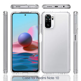Shockproof Scratchproof TPU + Acrylic Protective Case, For Xiaomi Redmi Note 10, For Xiaomi Redmi Note 10 Pro, For Xiaomi Mi 11
