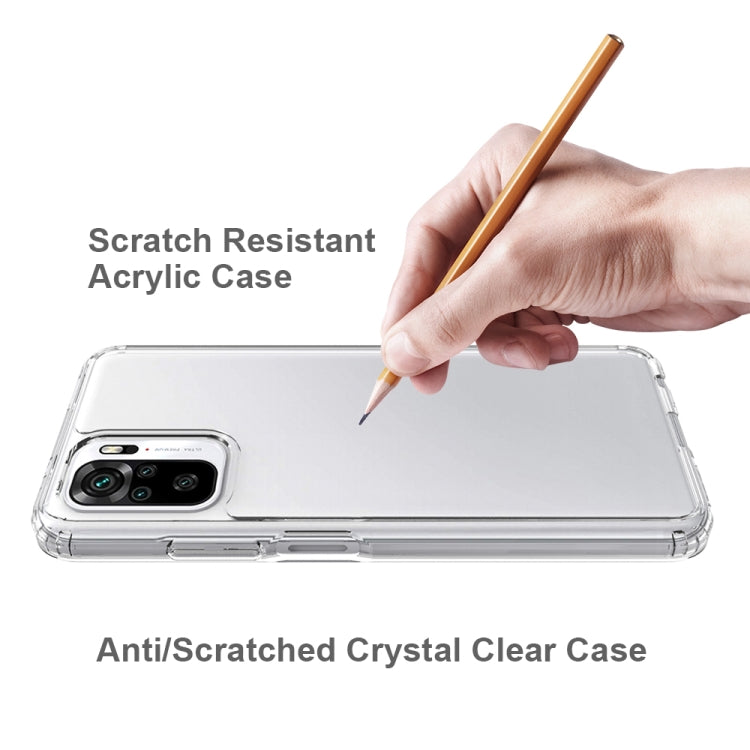 Shockproof Scratchproof TPU + Acrylic Protective Case, For Xiaomi Redmi Note 10, For Xiaomi Redmi Note 10 Pro, For Xiaomi Mi 11