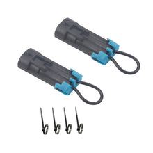 Load image into Gallery viewer, A6202 2 PCS ATV Seat Belt Harness Bypass Plug with Cable Tie for Polaris, A6202