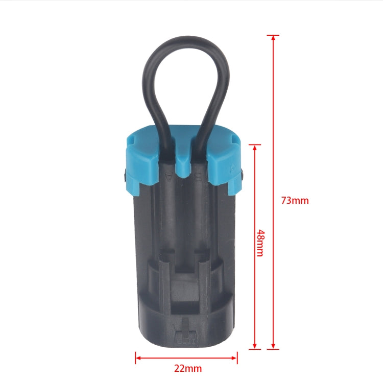 A6202 2 PCS ATV Seat Belt Harness Bypass Plug with Cable Tie for Polaris, A6202