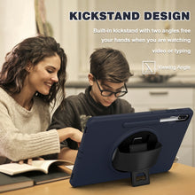 Load image into Gallery viewer, 360 Degree Rotation PC + TPU Protective Case with Holder &amp; Hand-strap &amp; Pen Slot, For Samsung Galaxy Tab S8+ / Tab S8 Plus /  Tab S7 FE / Tab S7+ SM-T970