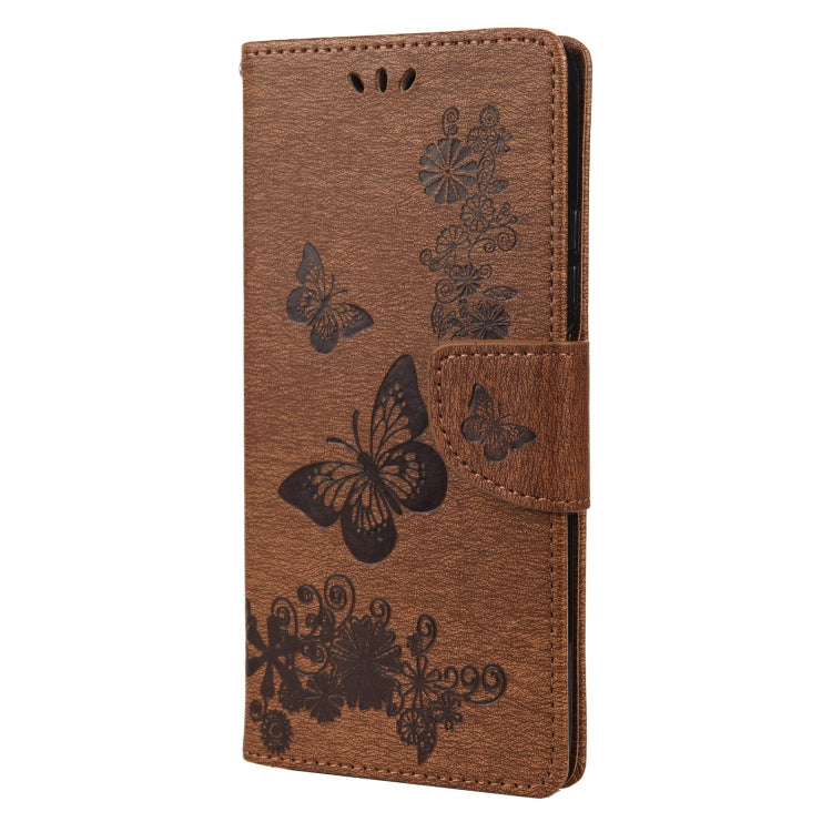 Butterflies Embossing Horizontal Flip Leather Case with Holder & Card Slots & Wallet, For Xiaomi Redmi Note 10S