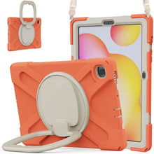 Load image into Gallery viewer, Silicone + PC Protective Case with Holder &amp; Shoulder Strap, For Samsung Galaxy Tab S6 Lite P610