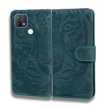 Load image into Gallery viewer, Tiger Embossing Pattern Horizontal Flip Leather Case with Holder &amp; Card Slots &amp; Wallet, For OPPO A15 / A15S, For OPPO A55 5G / A54 4G, For OPPO Realme V11 5G, For OPPO A74 4G / F19 4G, For OPPO A92S / Reno4 Z 5G, For OPPO A94 4G / F19 Pro              ...
