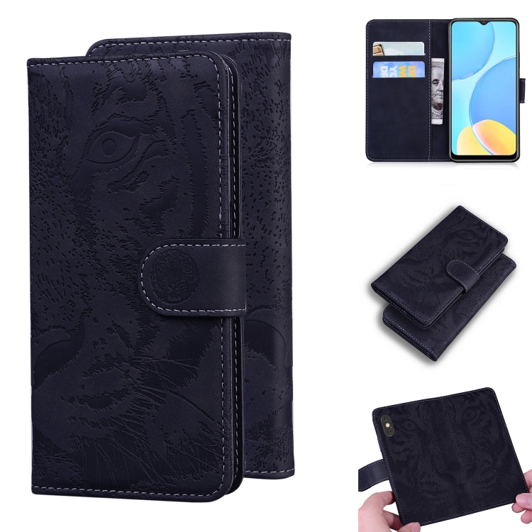 Tiger Embossing Pattern Horizontal Flip Leather Case with Holder & Card Slots & Wallet, For OPPO A15 / A15S, For OPPO A55 5G / A54 4G, For OPPO Realme V11 5G, For OPPO A74 4G / F19 4G, For OPPO A92S / Reno4 Z 5G, For OPPO A94 4G / F19 Pro              ...