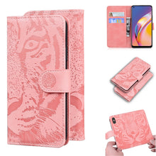 Load image into Gallery viewer, Tiger Embossing Pattern Horizontal Flip Leather Case with Holder &amp; Card Slots &amp; Wallet, For OPPO A15 / A15S, For OPPO A55 5G / A54 4G, For OPPO Realme V11 5G, For OPPO A74 4G / F19 4G, For OPPO A92S / Reno4 Z 5G, For OPPO A94 4G / F19 Pro              ...