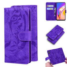 Load image into Gallery viewer, Tiger Embossing Pattern Horizontal Flip Leather Case with Holder &amp; Card Slots &amp; Wallet, For OPPO A15 / A15S, For OPPO A55 5G / A54 4G, For OPPO Realme V11 5G, For OPPO A74 4G / F19 4G, For OPPO A92S / Reno4 Z 5G, For OPPO A94 4G / F19 Pro              ...