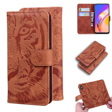 Load image into Gallery viewer, Tiger Embossing Pattern Horizontal Flip Leather Case with Holder &amp; Card Slots &amp; Wallet, For OPPO A15 / A15S, For OPPO A55 5G / A54 4G, For OPPO Realme V11 5G, For OPPO A74 4G / F19 4G, For OPPO A92S / Reno4 Z 5G, For OPPO A94 4G / F19 Pro              ...