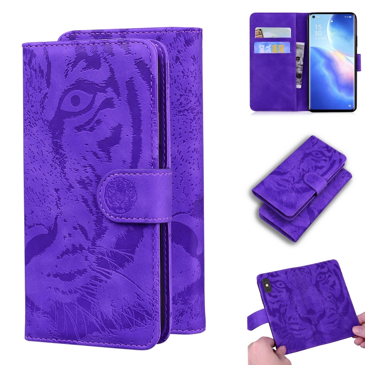 Tiger Embossing Pattern Horizontal Flip Leather Case with Holder & Card Slots & Wallet, For OPPO Reno5 Z, For OPPO Find X3 Neo / Reno5 Pro+ 5G, For OPPO Realme 8 / Realme 8 Pro, For OPPO Realme C20, For OPPO Realme C21, For OPPO Realme Narzo 30 Pro 5G ...