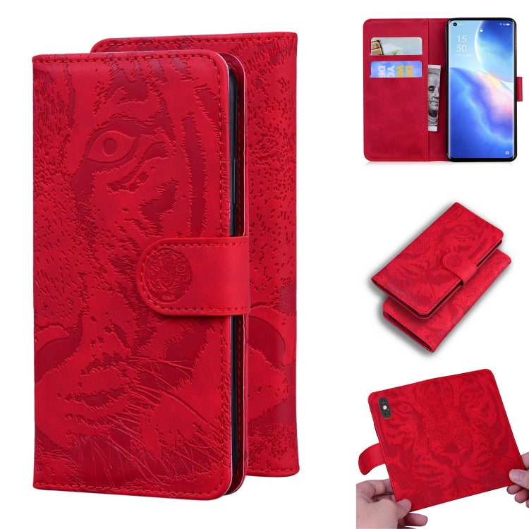 Tiger Embossing Pattern Horizontal Flip Leather Case with Holder & Card Slots & Wallet, For OPPO Reno5 Z, For OPPO Find X3 Neo / Reno5 Pro+ 5G, For OPPO Realme 8 / Realme 8 Pro, For OPPO Realme C20, For OPPO Realme C21, For OPPO Realme Narzo 30 Pro 5G ...