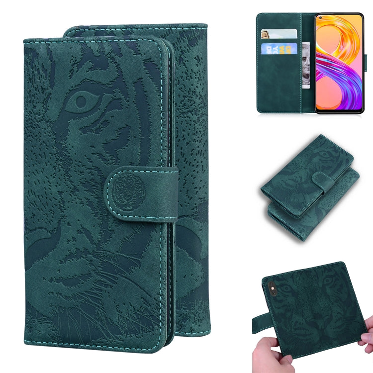 Tiger Embossing Pattern Horizontal Flip Leather Case with Holder & Card Slots & Wallet, For OPPO Reno5 Z, For OPPO Find X3 Neo / Reno5 Pro+ 5G, For OPPO Realme 8 / Realme 8 Pro, For OPPO Realme C20, For OPPO Realme C21, For OPPO Realme Narzo 30 Pro 5G ...