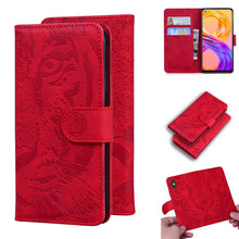 Load image into Gallery viewer, Tiger Embossing Pattern Horizontal Flip Leather Case with Holder &amp; Card Slots &amp; Wallet, For OPPO Reno5 Z, For OPPO Find X3 Neo / Reno5 Pro+ 5G, For OPPO Realme 8 / Realme 8 Pro, For OPPO Realme C20, For OPPO Realme C21, For OPPO Realme Narzo 30 Pro 5G ...
