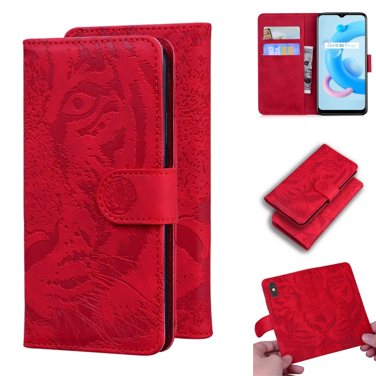 Tiger Embossing Pattern Horizontal Flip Leather Case with Holder & Card Slots & Wallet, For OPPO Reno5 Z, For OPPO Find X3 Neo / Reno5 Pro+ 5G, For OPPO Realme 8 / Realme 8 Pro, For OPPO Realme C20, For OPPO Realme C21, For OPPO Realme Narzo 30 Pro 5G ...