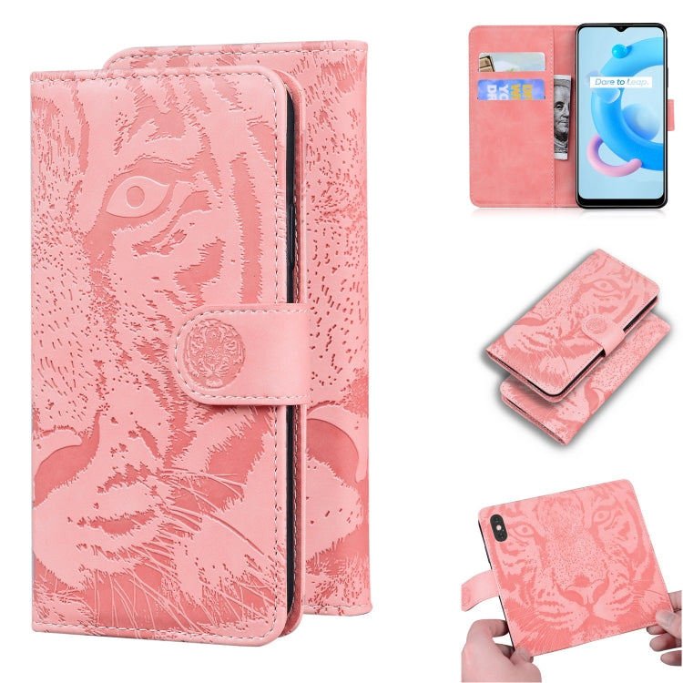Tiger Embossing Pattern Horizontal Flip Leather Case with Holder & Card Slots & Wallet, For OPPO Reno5 Z, For OPPO Find X3 Neo / Reno5 Pro+ 5G, For OPPO Realme 8 / Realme 8 Pro, For OPPO Realme C20, For OPPO Realme C21, For OPPO Realme Narzo 30 Pro 5G ...
