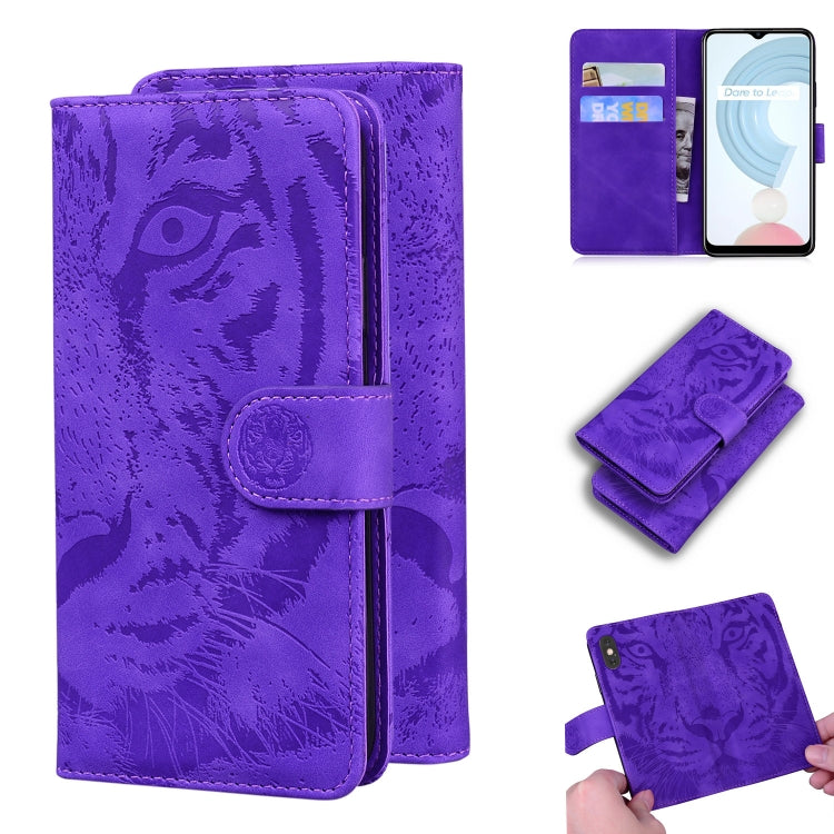 Tiger Embossing Pattern Horizontal Flip Leather Case with Holder & Card Slots & Wallet, For OPPO Reno5 Z, For OPPO Find X3 Neo / Reno5 Pro+ 5G, For OPPO Realme 8 / Realme 8 Pro, For OPPO Realme C20, For OPPO Realme C21, For OPPO Realme Narzo 30 Pro 5G ...