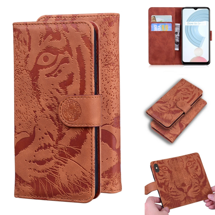 Tiger Embossing Pattern Horizontal Flip Leather Case with Holder & Card Slots & Wallet, For OPPO Reno5 Z, For OPPO Find X3 Neo / Reno5 Pro+ 5G, For OPPO Realme 8 / Realme 8 Pro, For OPPO Realme C20, For OPPO Realme C21, For OPPO Realme Narzo 30 Pro 5G ...