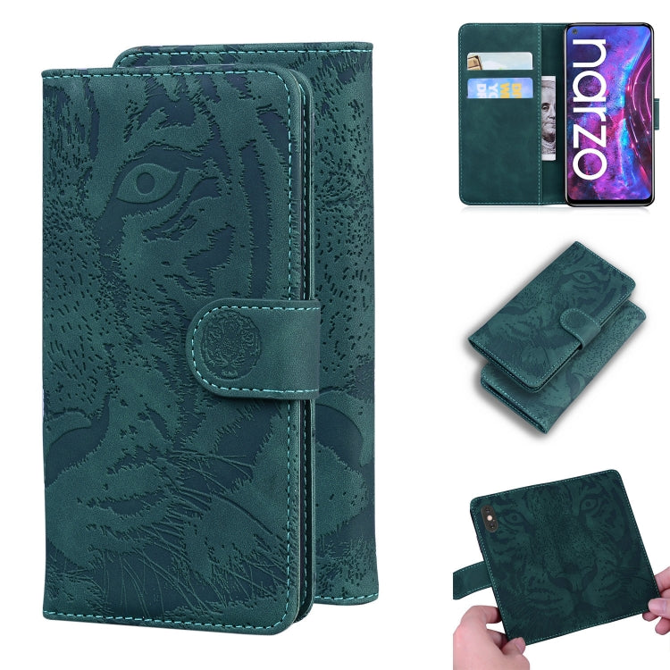 Tiger Embossing Pattern Horizontal Flip Leather Case with Holder & Card Slots & Wallet, For OPPO Reno5 Z, For OPPO Find X3 Neo / Reno5 Pro+ 5G, For OPPO Realme 8 / Realme 8 Pro, For OPPO Realme C20, For OPPO Realme C21, For OPPO Realme Narzo 30 Pro 5G ...