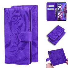 Load image into Gallery viewer, Tiger Embossing Pattern Horizontal Flip Leather Case with Holder &amp; Card Slots &amp; Wallet, For OPPO Reno5 Z, For OPPO Find X3 Neo / Reno5 Pro+ 5G, For OPPO Realme 8 / Realme 8 Pro, For OPPO Realme C20, For OPPO Realme C21, For OPPO Realme Narzo 30 Pro 5G ...