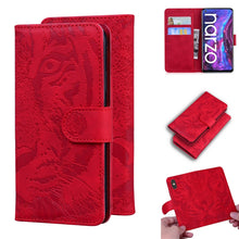 Load image into Gallery viewer, Tiger Embossing Pattern Horizontal Flip Leather Case with Holder &amp; Card Slots &amp; Wallet, For OPPO Reno5 Z, For OPPO Find X3 Neo / Reno5 Pro+ 5G, For OPPO Realme 8 / Realme 8 Pro, For OPPO Realme C20, For OPPO Realme C21, For OPPO Realme Narzo 30 Pro 5G ...