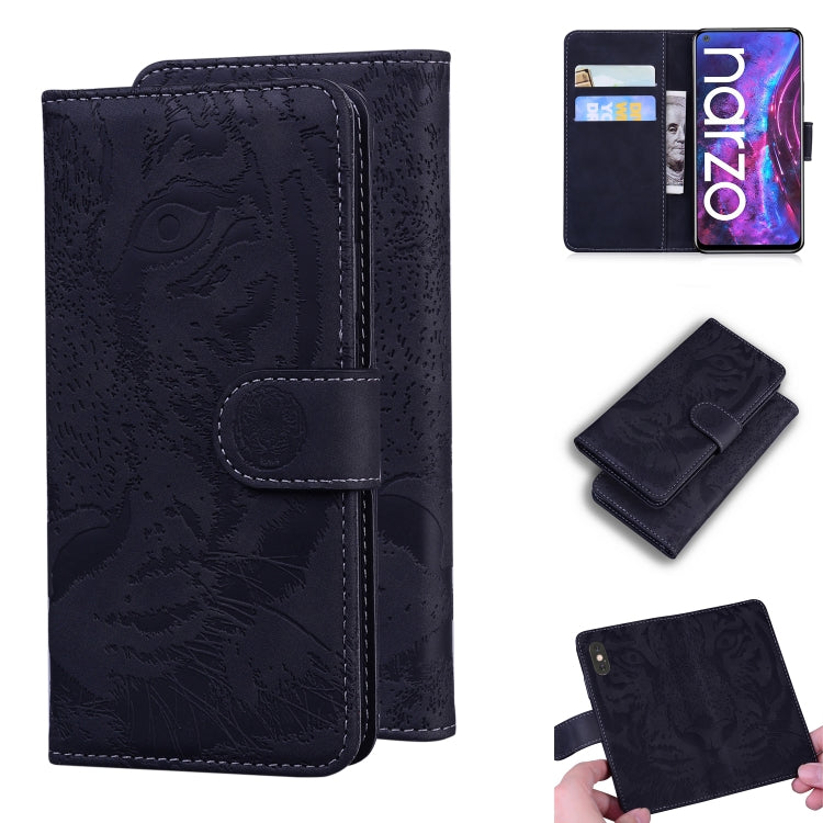 Tiger Embossing Pattern Horizontal Flip Leather Case with Holder & Card Slots & Wallet, For OPPO Reno5 Z, For OPPO Find X3 Neo / Reno5 Pro+ 5G, For OPPO Realme 8 / Realme 8 Pro, For OPPO Realme C20, For OPPO Realme C21, For OPPO Realme Narzo 30 Pro 5G ...