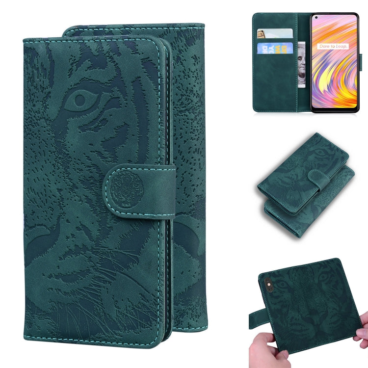Tiger Embossing Pattern Horizontal Flip Leather Case with Holder & Card Slots & Wallet, For OPPO Reno5 Z, For OPPO Find X3 Neo / Reno5 Pro+ 5G, For OPPO Realme 8 / Realme 8 Pro, For OPPO Realme C20, For OPPO Realme C21, For OPPO Realme Narzo 30 Pro 5G ...